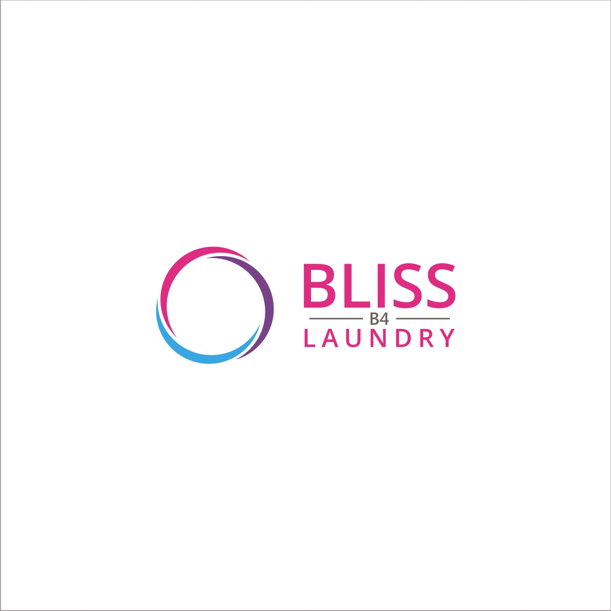 Logo Design by graphicssquare for Bliss B4 Laundry | Design #12893042