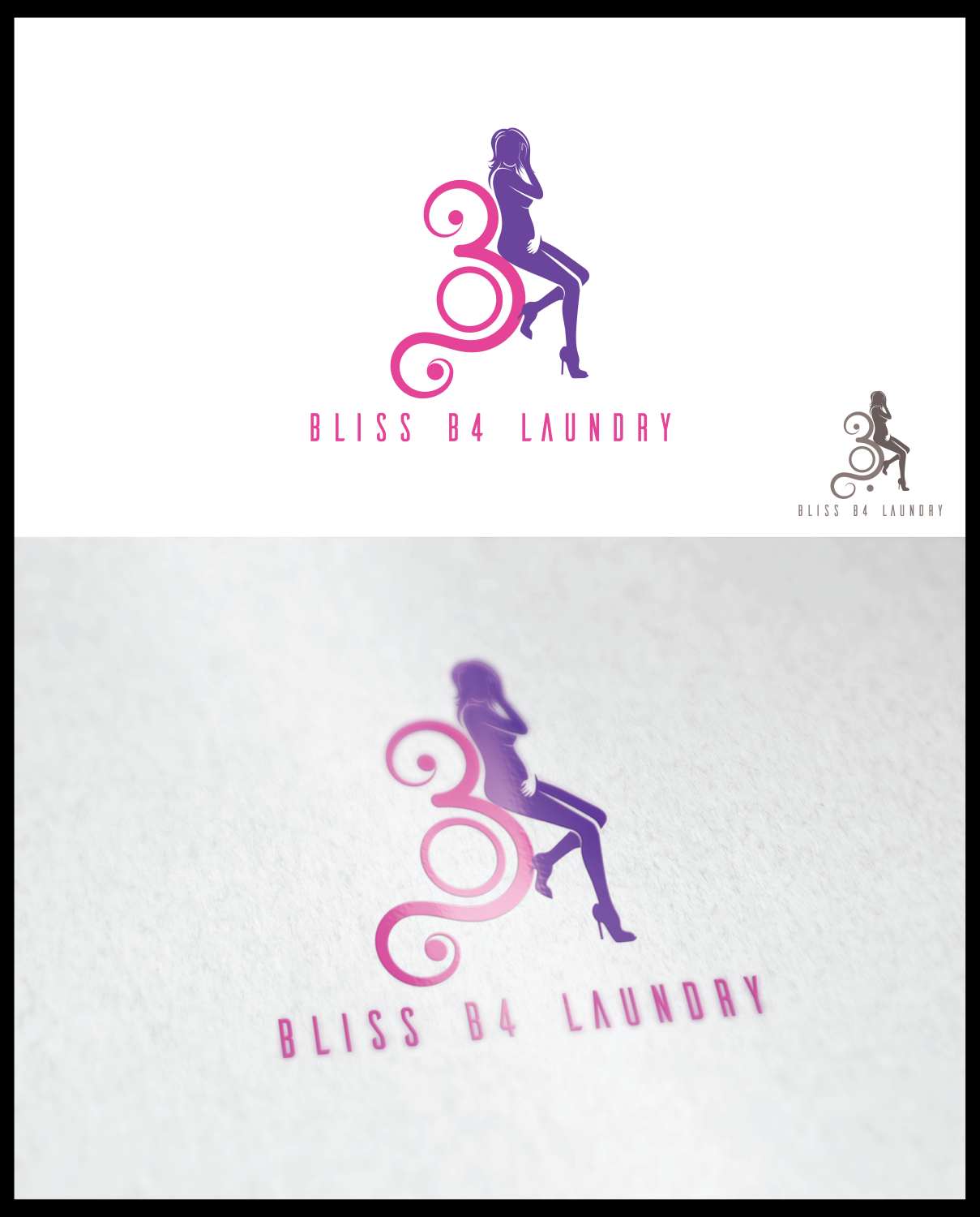 Design de Logo par DanielaC pour Bliss B4 Laundry | Design #12892939