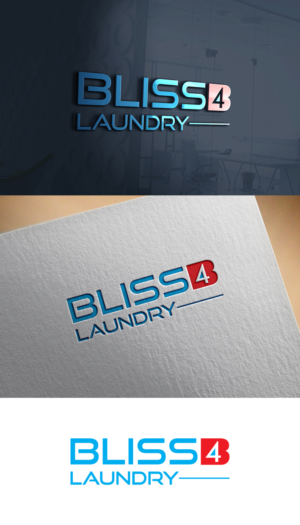 Logo Design by saeinpahore41504 for Bliss B4 Laundry | Design: #12882767