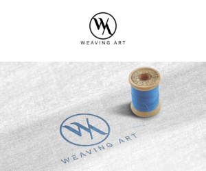 WA - Weaving Art (usining WA as logo) | Logo Design by Vetroff