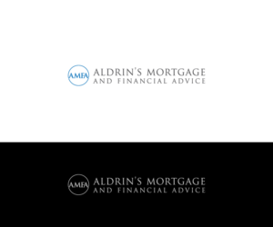 Aldrin's Mortgage and Financial Advice | Logo Design by Kiran
