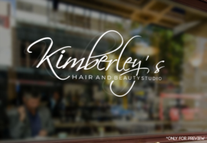 Diseño de Logo por Liyana para Kimberley's hair and beauty studio | Diseño: #12924258