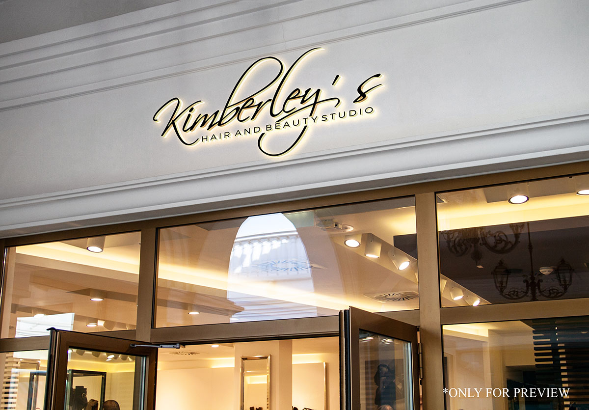 Logo Design by Liyana for Kimberley's hair and beauty studio | Design #12924260
