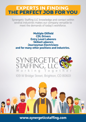 Diseño Publicitario por JCR para Synergetic Staffing, LLC | Diseño: #12905616