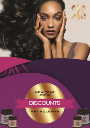 Flyer Design by Jyotsna for Venus Natural Hair | Design: #12914604