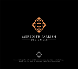 Design de Logo par Yaasmin pour Meredith Parrish Design | Design : #12898159