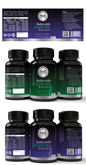 Verpackungs-Design von Shark1 für P&E Nutrition | Design: #13030081