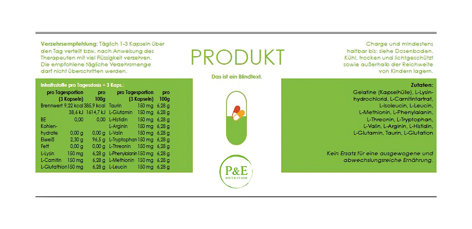 Design Emballage par Vishal Vishwakarma  pour P&E Nutrition | Design #12952438