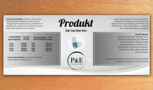 Verpackungs-Design von SAI DESIGNS für P&E Nutrition | Design: #13010686
