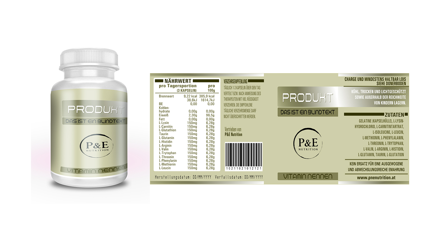 Packaging Design by Chromax8 for P&E Nutrition | Design #13028031