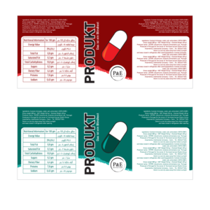 Verpackungs-Design von AccuSource für P&E Nutrition | Design: #13002827