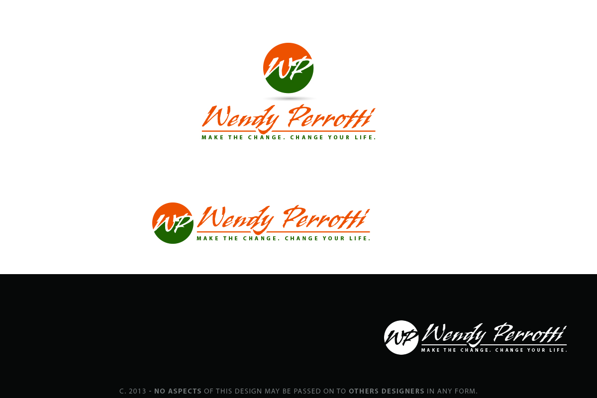 Logo Design by Senseless for Wendy Perrotti LIVE BIG | Design #2437923