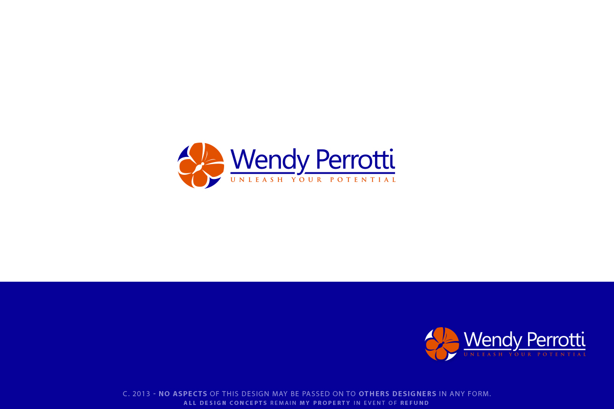 Logo Design by Senseless for Wendy Perrotti LIVE BIG | Design #2464017