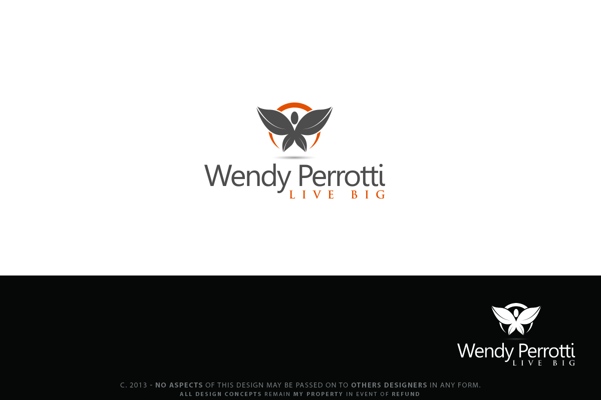 Logo-Design von Senseless für Wendy Perrotti LIVE BIG | Design #2464980