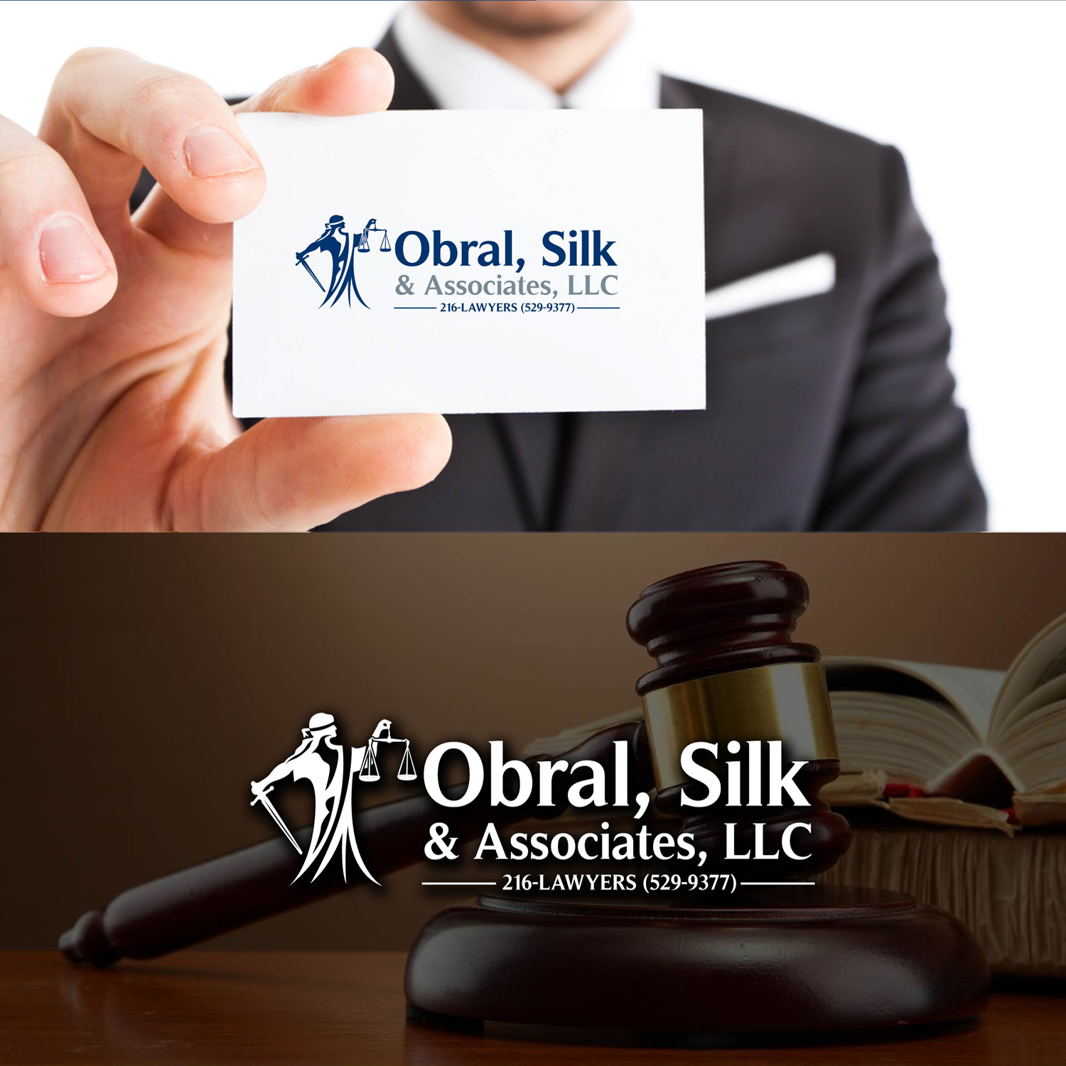 Logo Design by Next Screen Infotech for Obral, Silk & Associates, LLC | Design #12956487