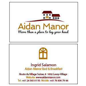 Diseño de Logo por Thomasdesign para Aidan Manor Bed and Breakfast | Diseño: #13381319