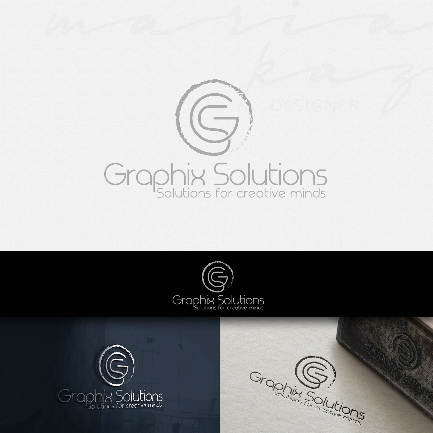 Logo-Design von maria-kaz für Graphix Solutions | Design #12922358