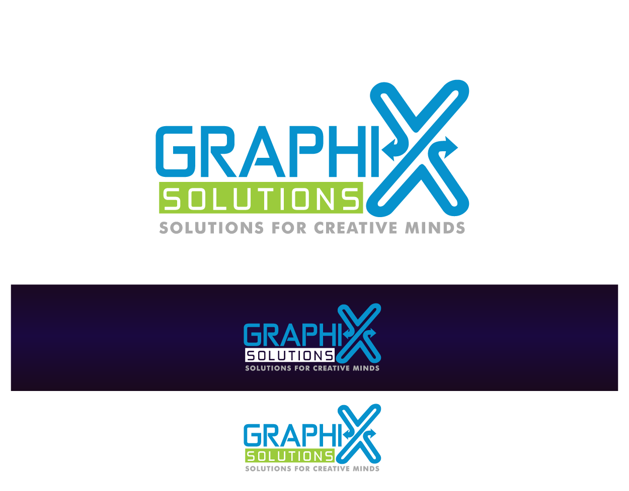 Logo Design by Turn Digital for Graphix Solutions | Design #12910497