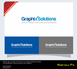 Diseño de Logo por Mariono Fx para Graphix Solutions | Diseño: #12981825