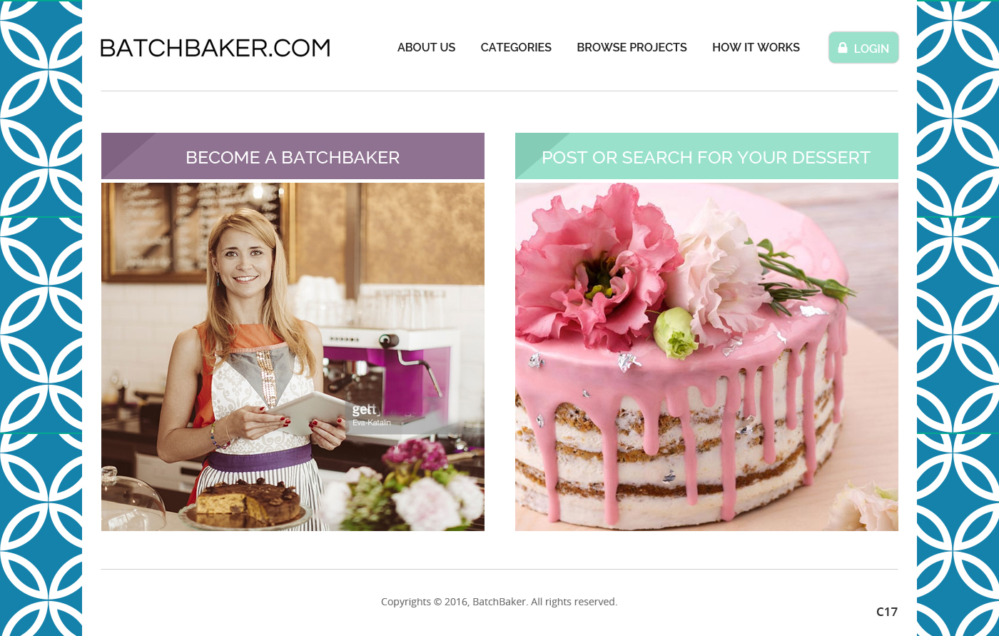 Web-Design von pb für BatchBaker.com | Design #12893986