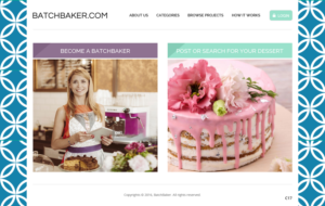 Web Design by pb for BatchBaker.com | Design: #12893986