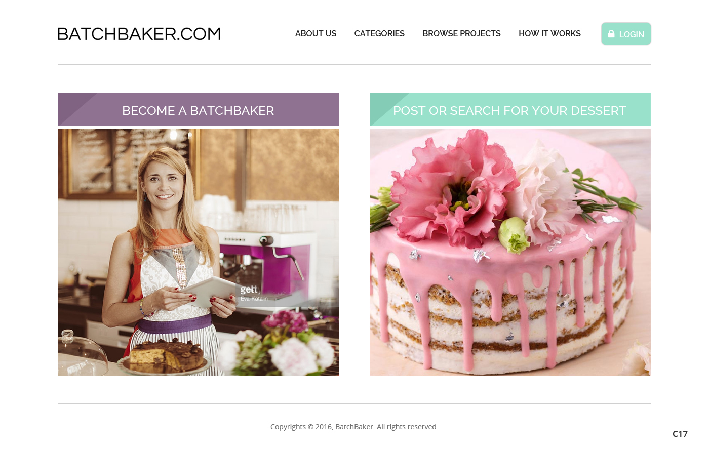 Web-Design von pb für BatchBaker.com | Design #12893992