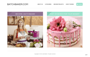 Web Design by pb for BatchBaker.com | Design: #12893992
