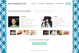 Web Design by pb for BatchBaker.com | Design: #12893994