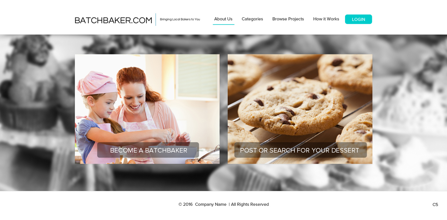 Web-Design von pb für BatchBaker.com | Design #12914224
