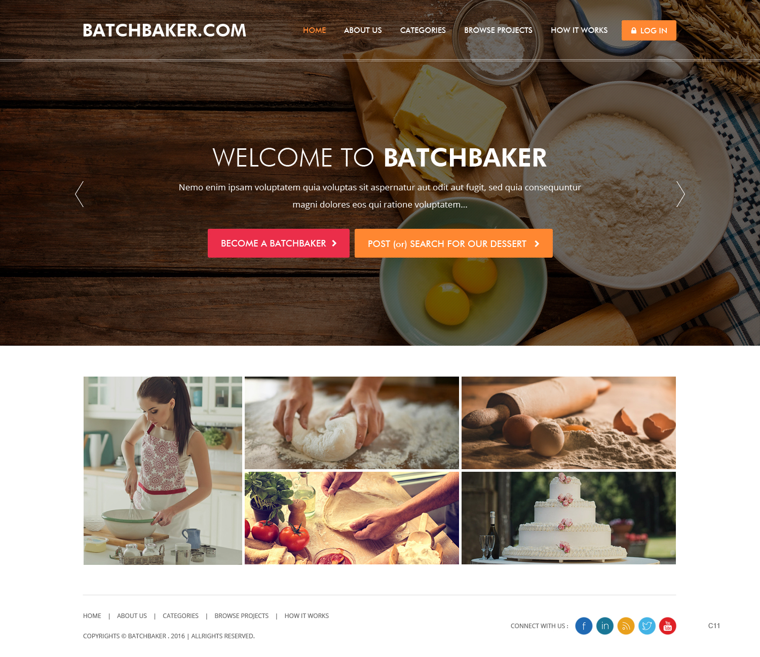 Web Design by pb for BatchBaker.com | Design #13799920