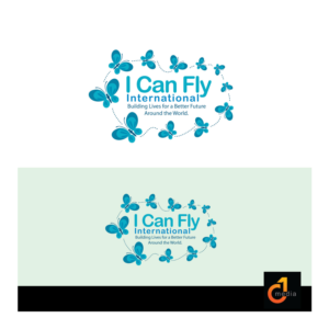 Logo-Design von C1 Media für I CAN FLY International | Design #12950633