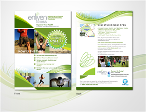 training flyer design