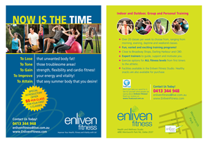 New Personal Training Studio needs A6 size, full colour, double sided flyer designed. | Flyer Design by RD Brand Architects