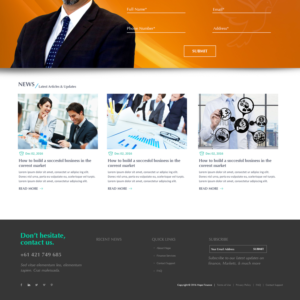 Web Design by creativeweb for Hope Finance | Design #12891355