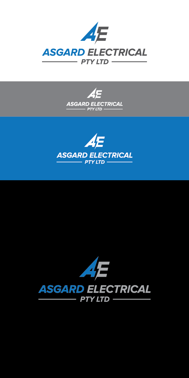 Logo Design by Markelof for Asgard Electrical | Design #12930645