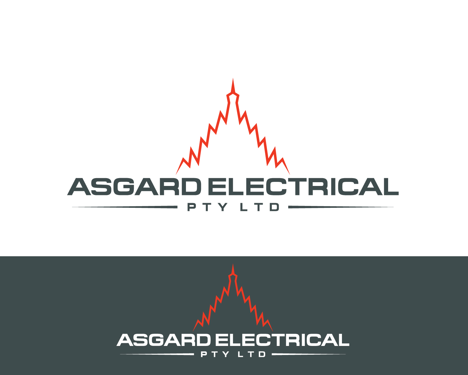 Logo Design by Atec for Asgard Electrical | Design #12922246