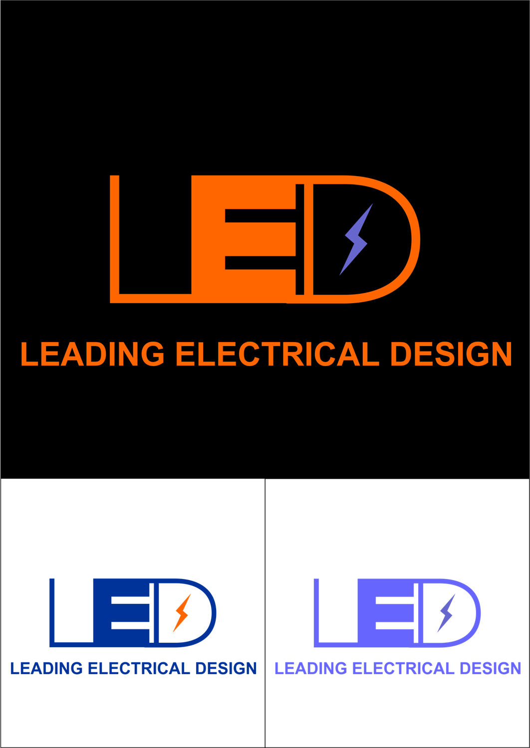 Logo-Design von yudianto für Leading Electrical Design | Design #12915145