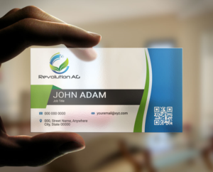 Business Card Design by Riz' for RevolutionAG | Design: #12912634