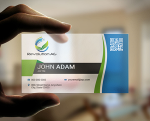 Business Card Design by Riz' for RevolutionAG | Design #12918531