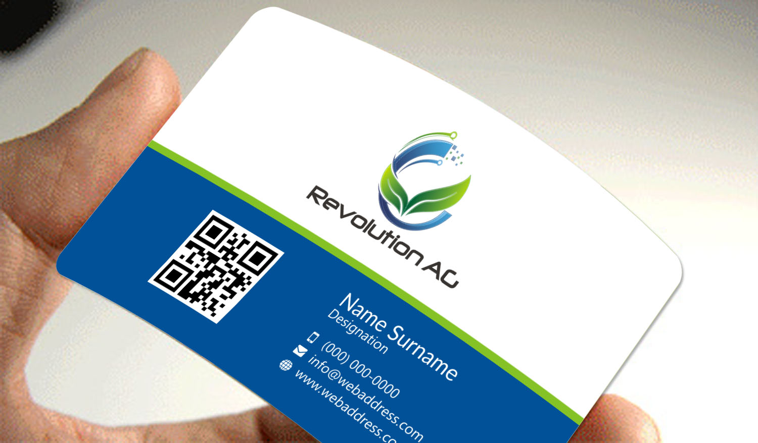 Diseño de Tarjeta de Presentación por CREATIVE DESIGN para RevolutionAG | Diseño #12896636