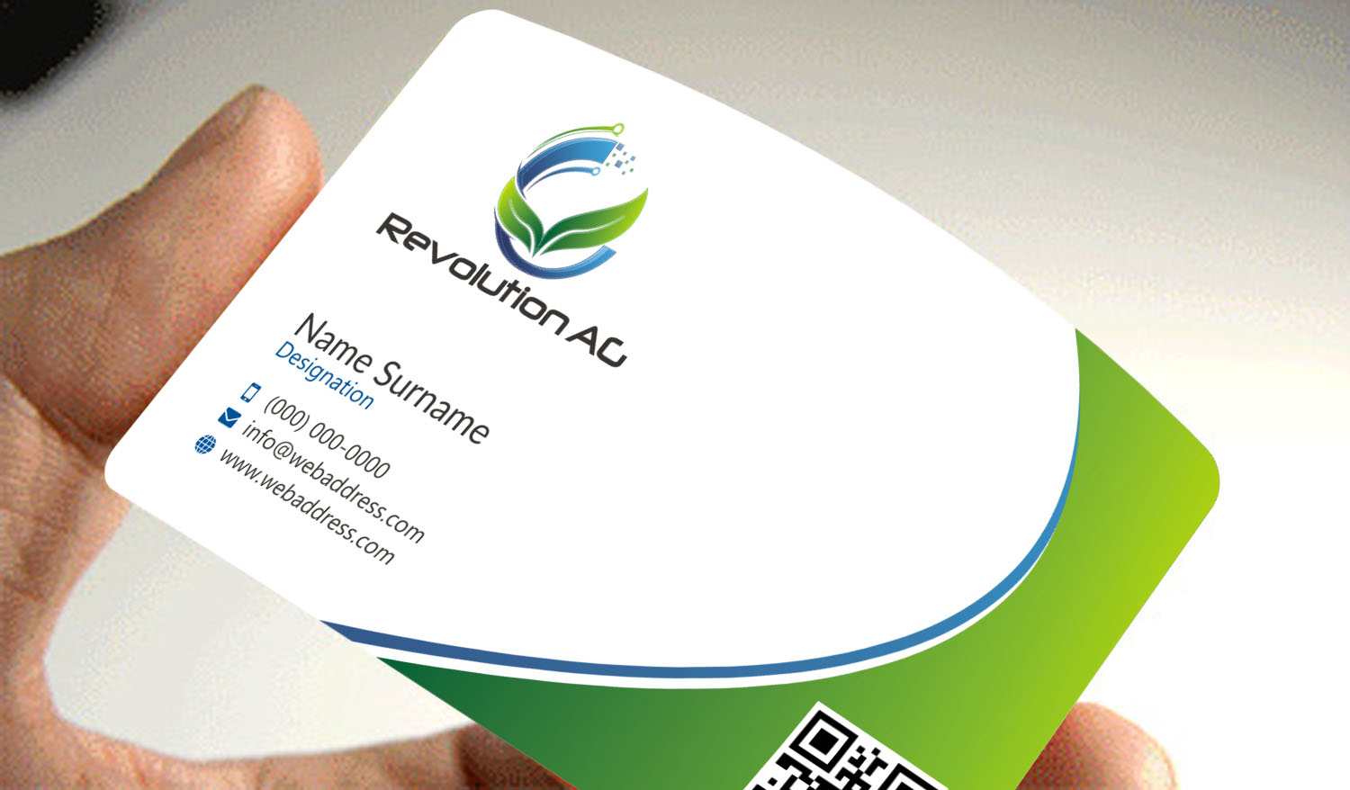 Diseño de Tarjeta de Presentación por CREATIVE DESIGN para RevolutionAG | Diseño #12896637