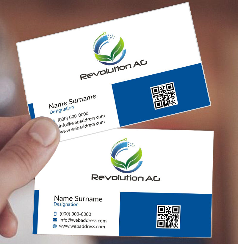 Diseño de Tarjeta de Presentación por CREATIVE DESIGN para RevolutionAG | Diseño #12907529
