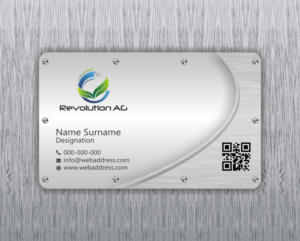 Business Card Design by CREATIVE DESIGN for RevolutionAG | Design #12921044
