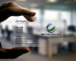 Design de Carte de Visite par Pointless Pixels India pour RevolutionAG | Design : #12901257