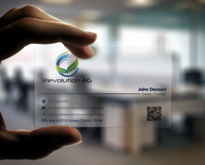 Design de Carte de Visite par Pointless Pixels India pour RevolutionAG | Design : #12901585