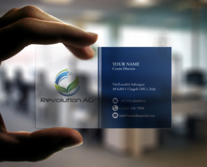 Design de Carte de Visite par Pointless Pixels India pour RevolutionAG | Design : #12901679