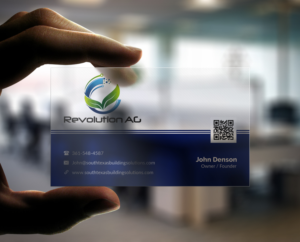 Design de Carte de Visite par Pointless Pixels India pour RevolutionAG | Design : #12901863