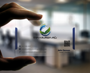 Design de Carte de Visite par Pointless Pixels India pour RevolutionAG | Design : #12901864