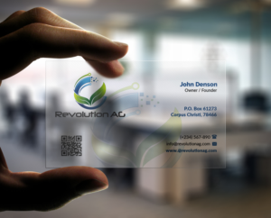 Design de Carte de Visite par Pointless Pixels India pour RevolutionAG | Design : #12902874