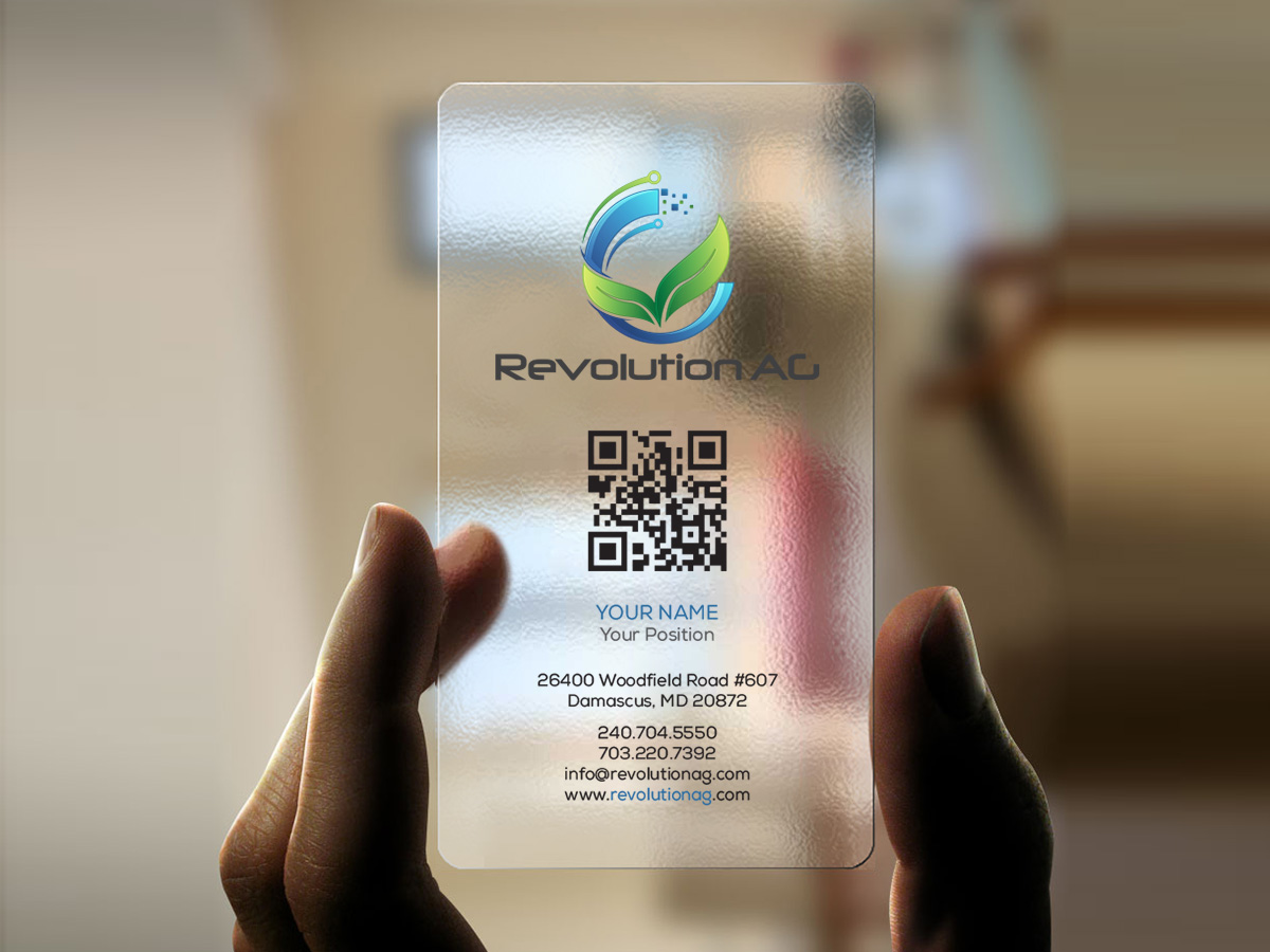 Diseño de Tarjeta de Presentación por snowymasterdesigns para RevolutionAG | Diseño #12928332